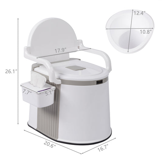 Gray White Ribbon Paper Box Anti Slip Strip Outdoor Toilet