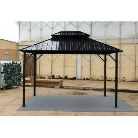 10x10 Color Steel Tile Double-roof Pavilion Gazebo